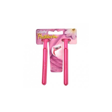 GILLETTE PB PINK CARD 2 WOMAN - Envío Gratuito