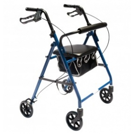 Andadera azul rollator 2025 - Envío Gratuito