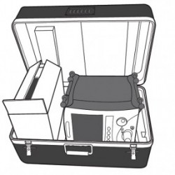 Maleta de material duro para transportar ventilador IVENT 201 - Envío Gratuito