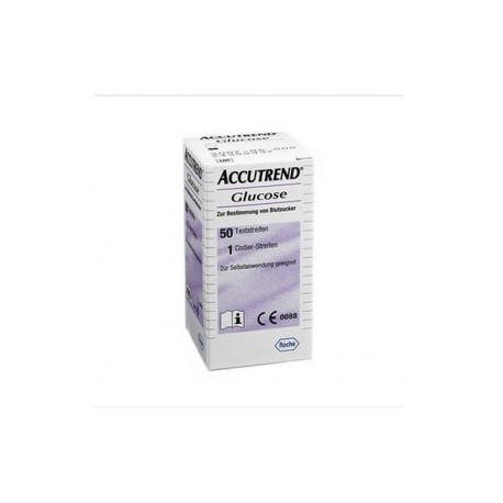 Tiras reactivas Accu-Trend glucose cobas con 25 piezas - Envío Gratuito