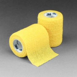 Venda coban amarillo auto-adherente 7.5cm x 4.5m (10 piezas) - Envío Gratuito