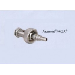 Conector enchufe rápido para "Aramed" Aire para equipo doble 1/4 NPT - Envío Gratuito