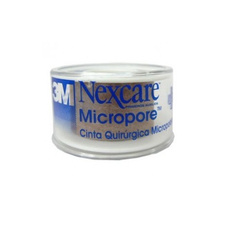 Cinta quirurgica micropore piel de 1" x 9.14m 10 rollos - Envío Gratuito