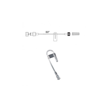 Set de microvolumen de 152 cms luer Lock de volumen residual de 1.0 ml Medex - Envío Gratuito