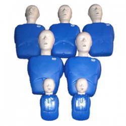 Maniquí RCP prompt 7 pack (5 Adultos 2 niños) - Envío Gratuito