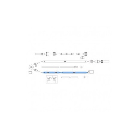 Circuito convencional neonatal con salida proximal de temperatura y trampa de agua - Envío Gratuito