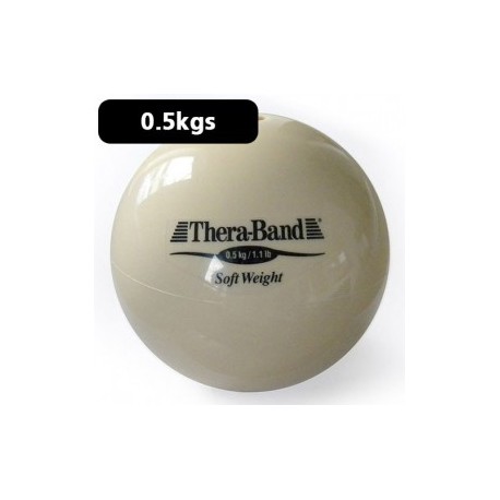 Pelota carga ligera 0.5 kg, theraband, diámetro 11.5 cm - Envío Gratuito