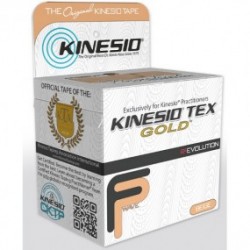 Cinta para correccion muscular kinesio gold 7.62 cm x 5 metros beige nano-touch - Envío Gratuito