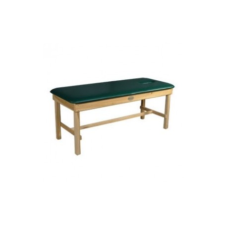 Mesa quiropráctica económica 76X198 cm verde bosque - Envío Gratuito