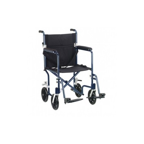 Silla de traslado de aluminio 19" Deluxe Fly-Weight - Envío Gratuito