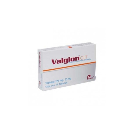 Valgion Clt 14 Tabletas 125mg (25mg) - Envío Gratuito