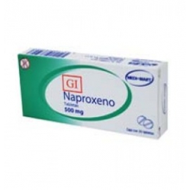 MM NAPROXENO T 20 500MG - Envío Gratuito