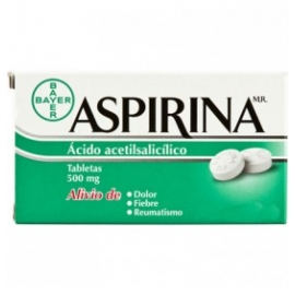 Aspirina 12 Tabletas Efervescentes - Envío Gratuito