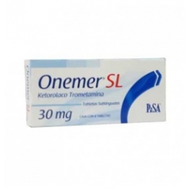 Onemer Sl 6 Tabletas Sublinguales 30mg - Envío Gratuito