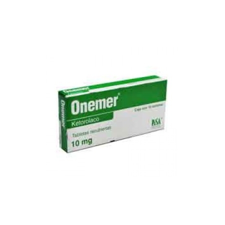 Onemer 10 Tabletas Recubiertas 10mg - Envío Gratuito