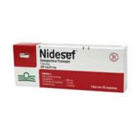 Nidesef 20 Cápsulas 300mg (25mg) - Envío Gratuito