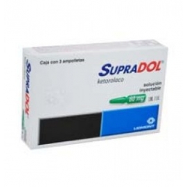 Supradol 3 Ampolletas 2ml (60mg) - Envío Gratuito