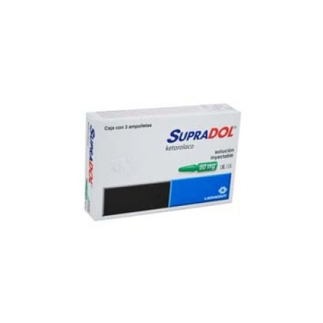 Supradol 3 Ampolletas 2ml (60mg) - Envío Gratuito