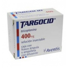 Targocid Solución Inyectable 3ml (400mg) - Envío Gratuito