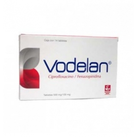 Vodelan 14 Tabletas 500mg (100mg) - Envío Gratuito