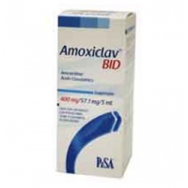 Amoxiclav Bid Suspensión 70ml (400mg) - Envío Gratuito