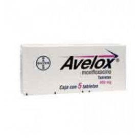 Avelox 5 Tabletas 400mg - Envío Gratuito