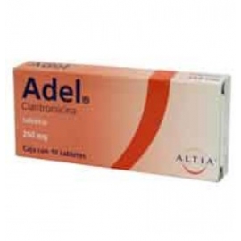 Adel 10 Tabletas 250mg - Envío Gratuito