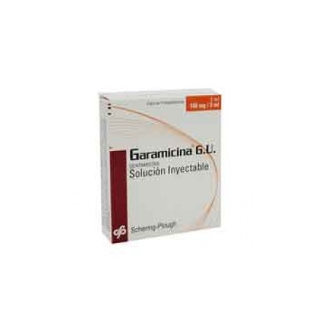 Garamicina Gu 5 Ampolletas 160mg - Envío Gratuito