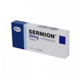 Sermion 20 Grageas 30mg - Envío Gratuito