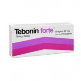 Tebonin Forte 24 Grageas 80mg - Envío Gratuito