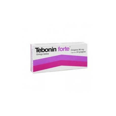 Tebonin Forte 24 Grageas 80mg - Envío Gratuito