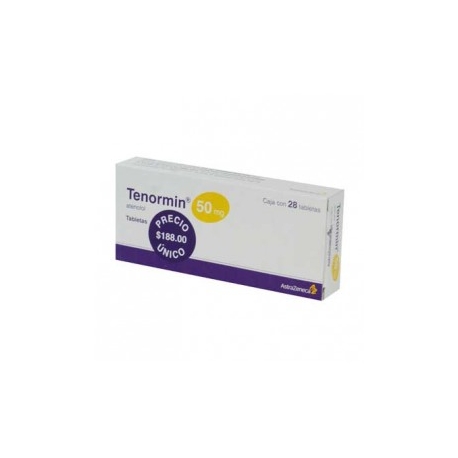 Tenormin 28 Tabletas 50mg - Envío Gratuito