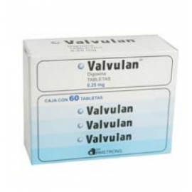 Valvulan 60 Tabletas 0.25mg - Envío Gratuito