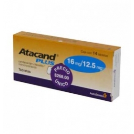 ATACAND PLUS T 14 16MG/12.5MG - Envío Gratuito