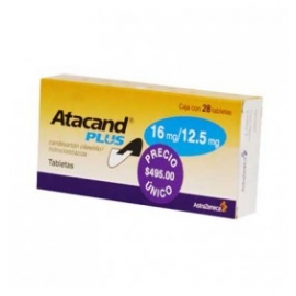 ATACAND PLUS T 28 16MG/12.5MG - Envío Gratuito