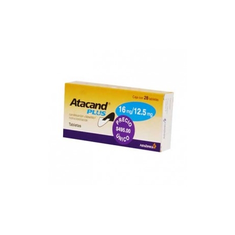 ATACAND PLUS T 28 16MG/12.5MG - Envío Gratuito