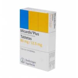 MICARDIS PLUS T 14 80/1 2.5MG - Envío Gratuito