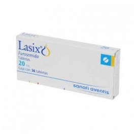 Lasix 36 Tabletas 20mg - Envío Gratuito