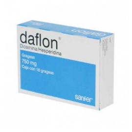 Daflon 750mg 18 Grageas 100mg - Envío Gratuito