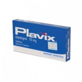 PLAVIX 14 TABLETAS 75MG - Envío Gratuito