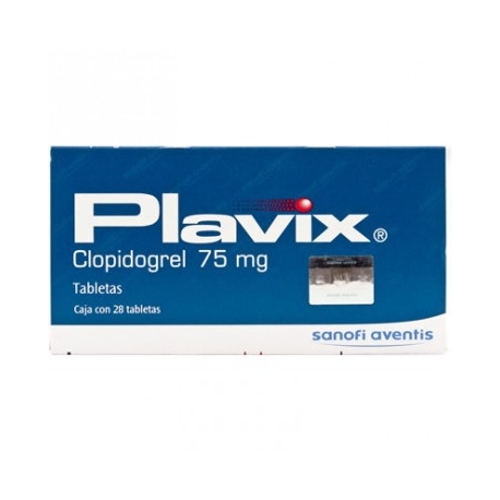 PLAVIX 28 TABLETAS 75MG - Envío Gratuito