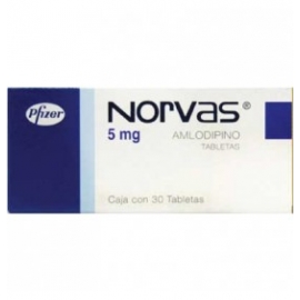 Norvas 30 Tabletas 5mg - Envío Gratuito