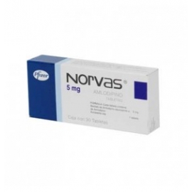 Norvas 30 Tabletas 5mg - Envío Gratuito