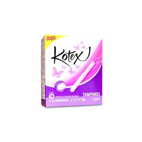 KOTEX FREE TAMPONES 10 SUPER - Envío Gratuito