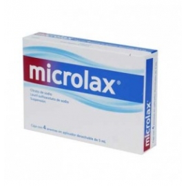 MICROLAX SUSP 4 ENEMAS 450MG - Envío Gratuito