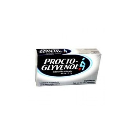 PROCTOGLYVENOL SUPS 5 - Envío Gratuito