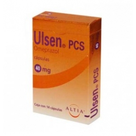 Ulsen Pcs 14 Cápsulas 40mg - Envío Gratuito