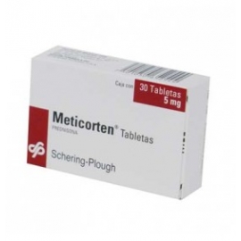 Meticorten 30 Tabletas 5mg - Envío Gratuito