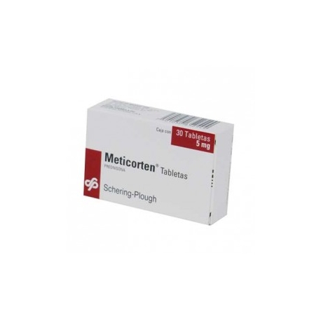 Meticorten 30 Tabletas 5mg - Envío Gratuito