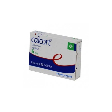 Calcort 20 Tabletas 60mg - Envío Gratuito